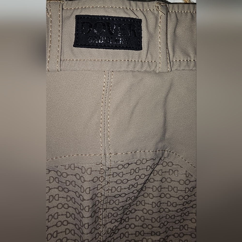 Dover Saddlery Tan Riding Pants - Picture 5 of 8